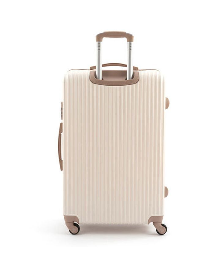 ليمرا طقم حقيبة أمتعة بعجلات مكون من 5 قطع بيج / الذهب - Image 2