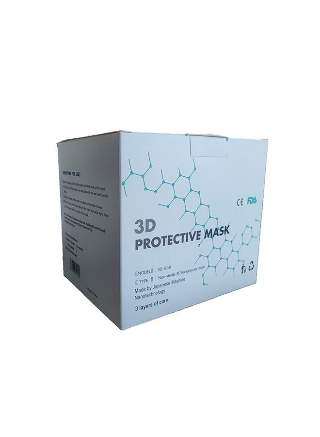 10-Pieces KN95 5 Layers Non Medical Protective Face Mask Yellow  - Image 2