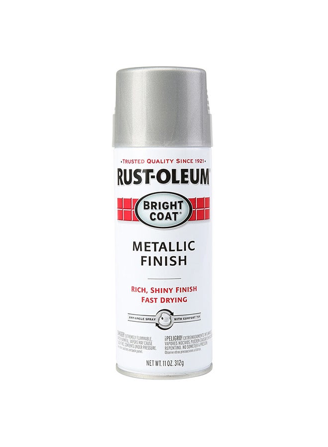 RUST-OLEUM Bright Coat Spray Metallic Aluminum 325.3ml