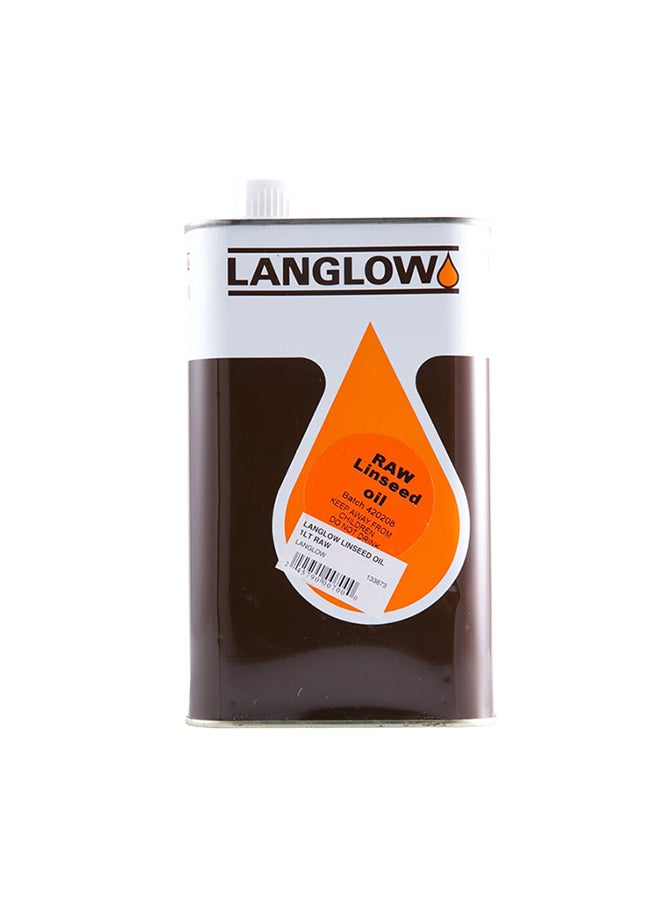 Langlow Raw Linseed Oil Multicolour 1000ml 
