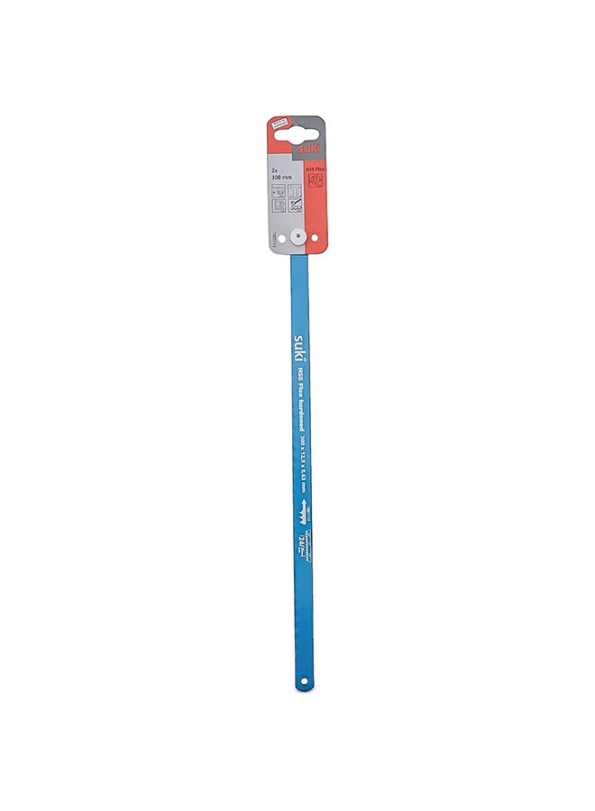 suki 2-Piece Flexible Hacksaw Blade Blue - Image 2