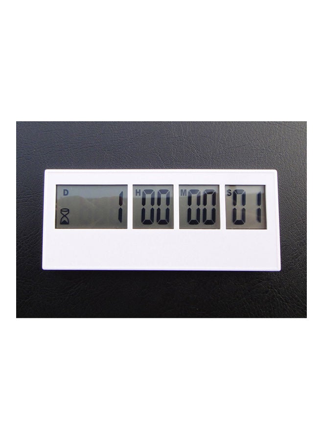 Beauenty - Countdown Timer White 11.1x4.7x1.27cm - Image 1