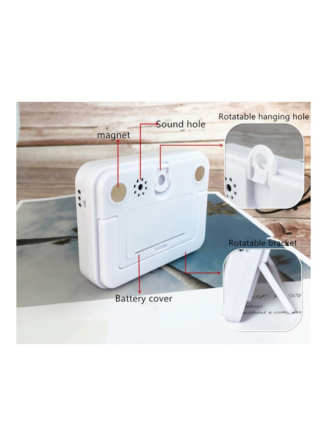 Beauenty Silent Vibration Flashing Timer White 8.4x6.5x1.9cm - Image 3