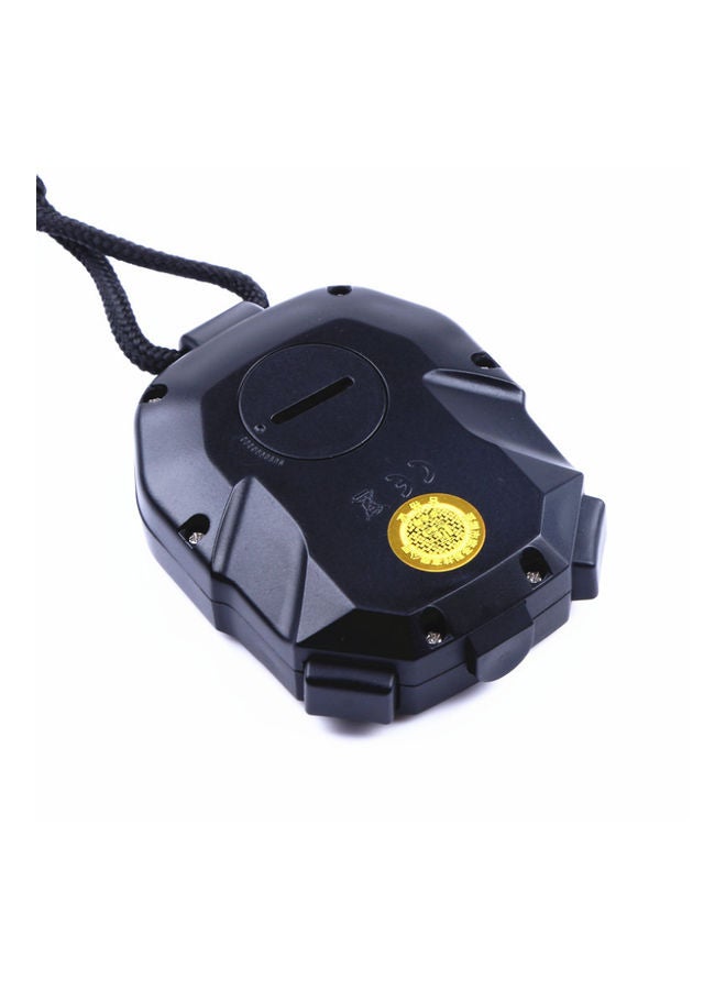 Beauenty - Three Row 60 Track Electronic Stopwatch Timer Multifunctional And Field Running black 7.5x6.2x2.1cm - Image 1