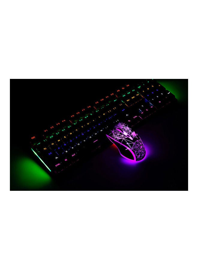 Ajazz USB Wired Keyboard And Mouse Black  - Image 3