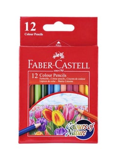 12-Piece Colour Pencils Colors Of Nature Multicolour