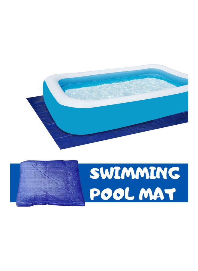 Generic Thickened Folding Swimming Pool Mat Sunscreen Waterproof Dustproof Protect Cover 185x150x2cm - Image 2