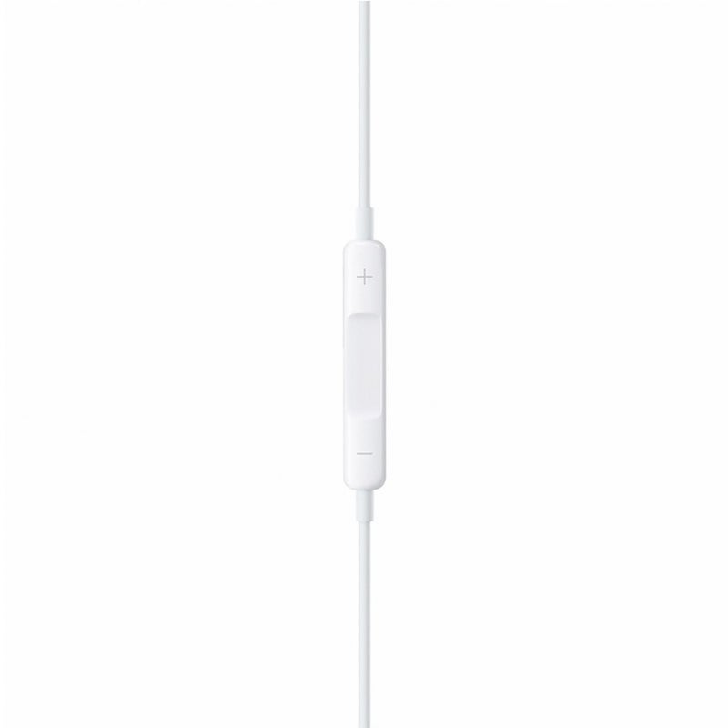 Generic - 3.5mm Earphones With Mic Hands-free In-line For Apple iPhone/6S/6 Plus White - Image 1