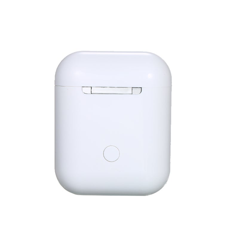 Generic i12 TWS BT 5.0 Wireless Earphones With 300mAh Charging Case White  - Image 4