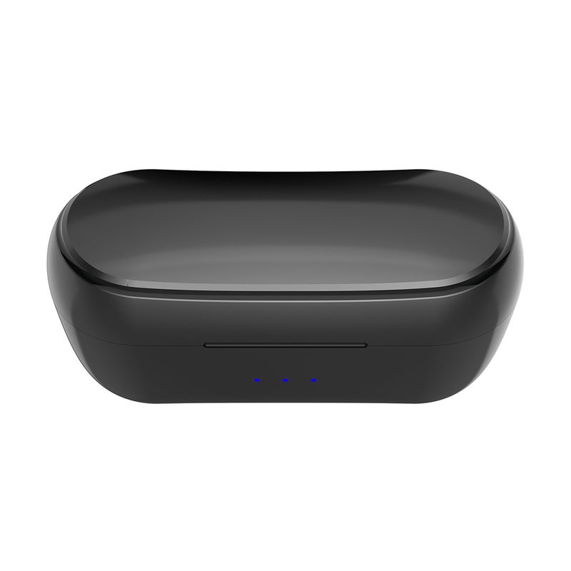 Generic - V2 TWS BT Mini Wireless Touch Control Earphones Black - Image 1