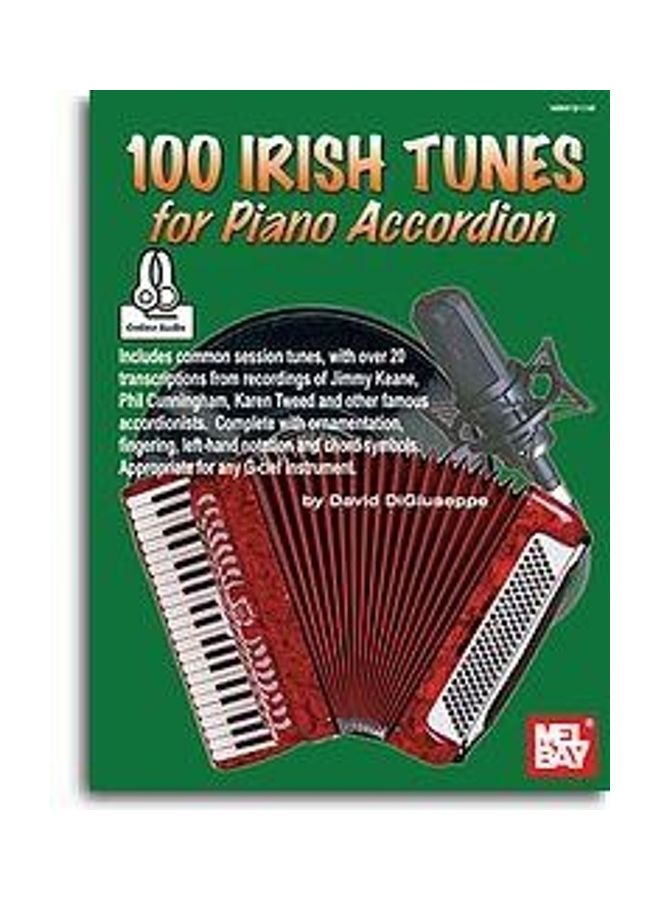100 Irish Tunes for Piano Accordion Paperback English by David Digiuseppe - 38540  - Image 2