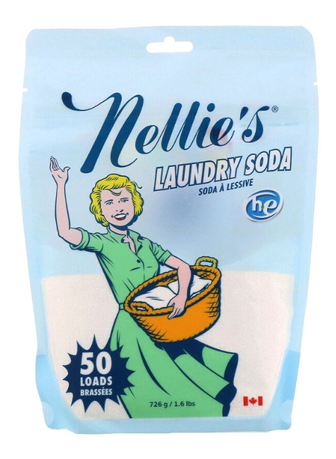 Nellie's All Natural Laundry Soda 50 Loads 726grams  - Image 1