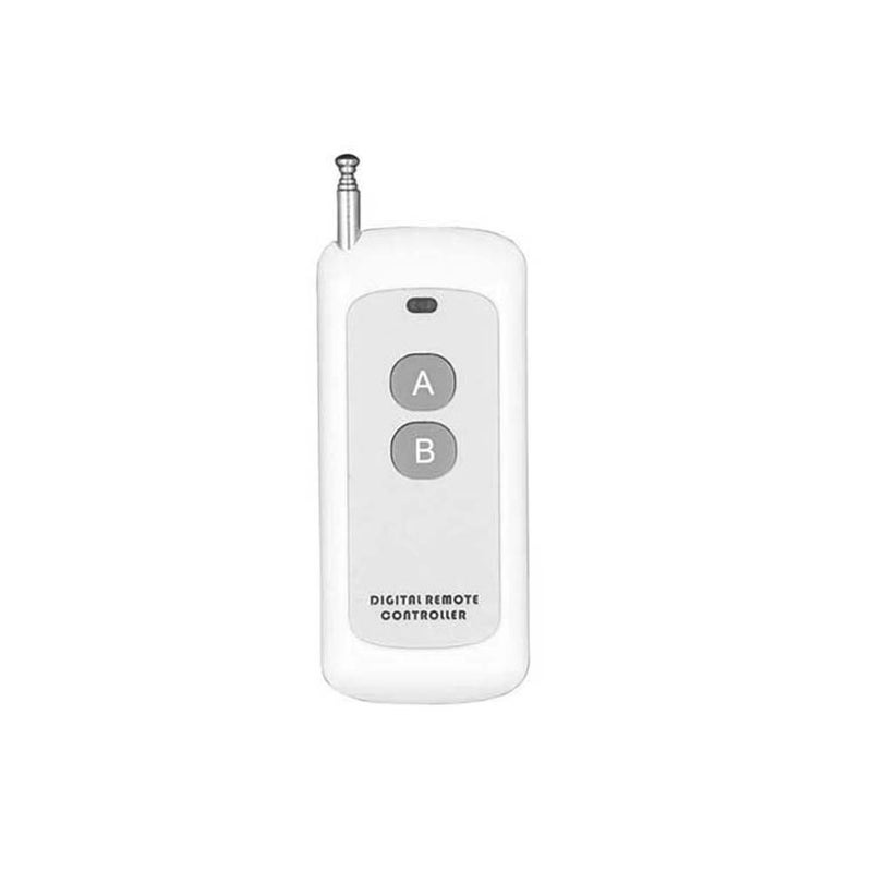 1000m Long Range Distance High Power 2CH Wireless Remote Control Transmitter White 12 x 9 x 1.5cm - Image 1