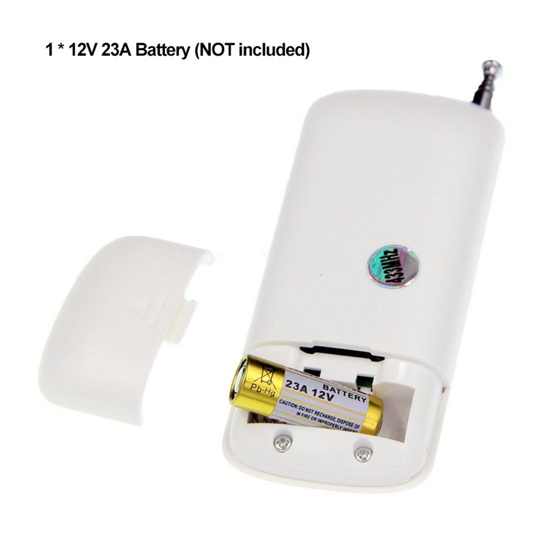 1000m Long Range Distance High Power 1CH Wireless Remote Control Transmitter White - Image 2