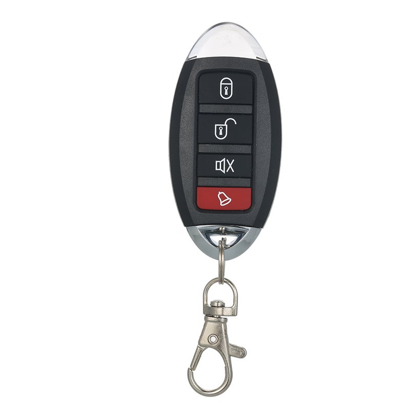 280-915MHz Wireless Remote Control Duplicator Key Fob Black 9 x 6 x 1.5cm