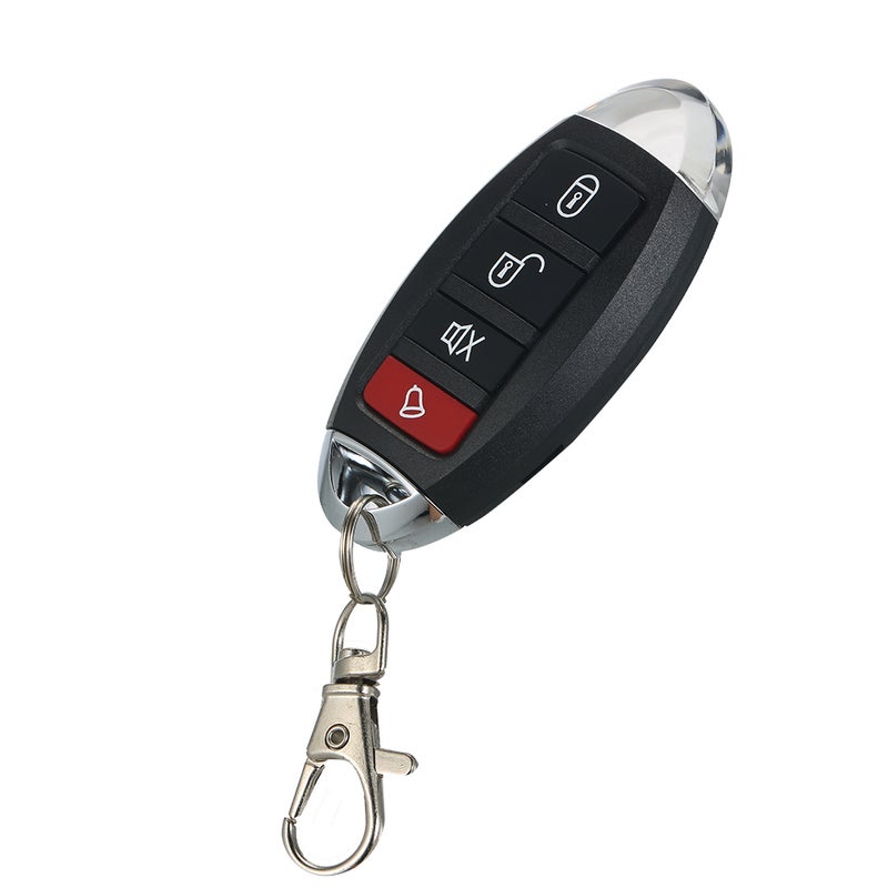 280-915MHz Wireless Remote Control Duplicator Key Fob Black 9 x 6 x 1.5cm
