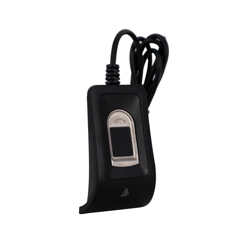 Compact USB Fingerprint Sensor Black 13.5 x 10 x 3.5cm