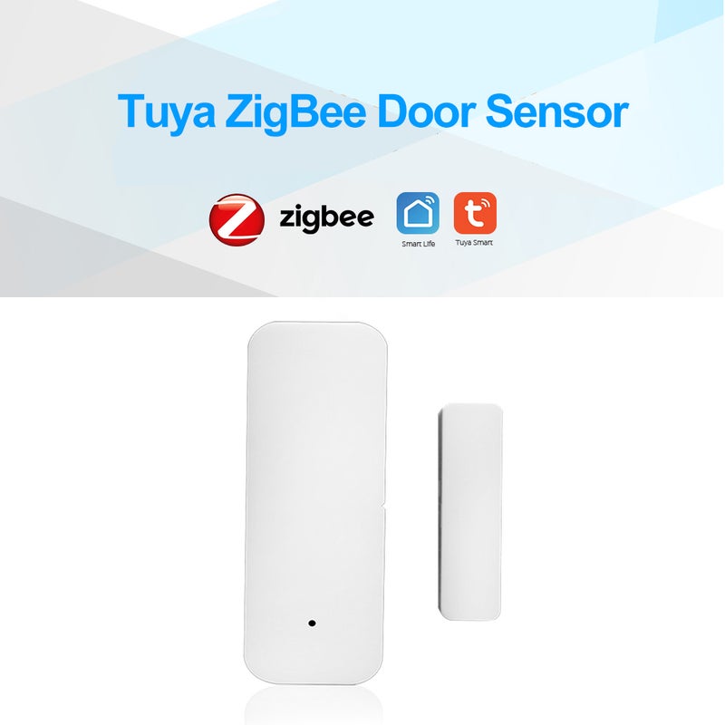Generic - ZigBee Tuya Wireless Alarm Sensor For Door and Window White 8.5 x 5.5 x 2.5cm - Image 1