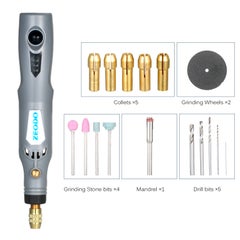 Generic Multifunctional Mini Handheld Electric Grinder Set multicolour 21 x 6 x 8cm  - Image 2