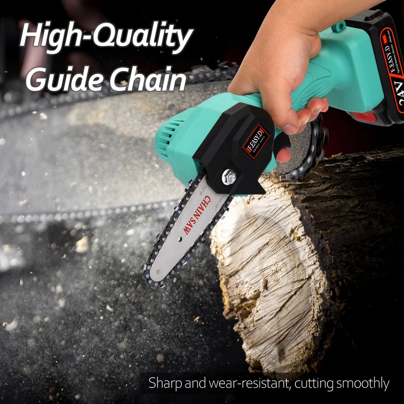 Portable Electric Pruning Saw Blue 30 x 11 x 12cm - Image 3