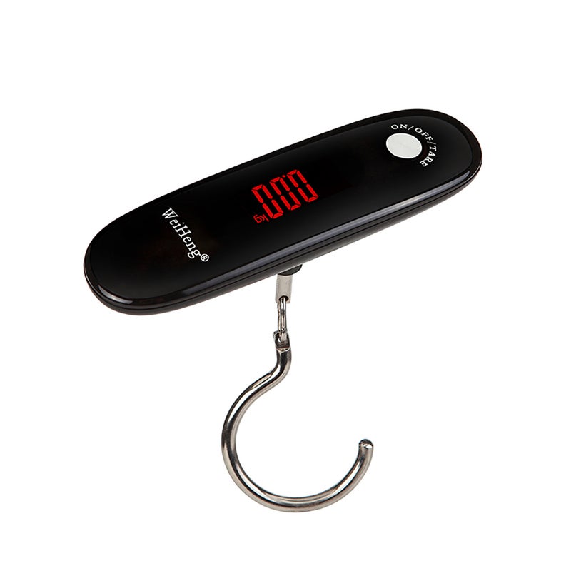 Portable Electronic Luggage Weighing Scale Black 14.8 x 5.1 x 7.7cm  - Image 4