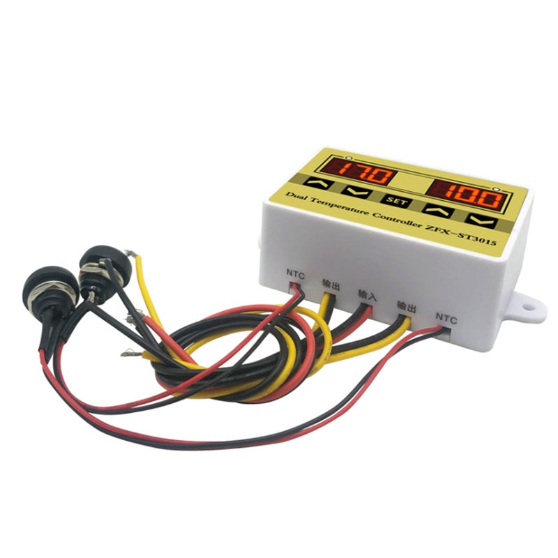 ZFX-ST3015 Microcomputer Intelligent Digital Timer Orange 7.6 x 3.1 x 5.5cm - Image 1