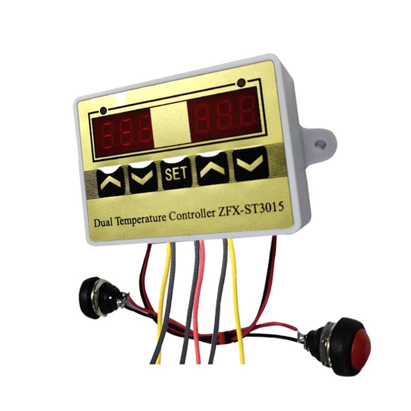 ZFX-ST3015 Microcomputer Intelligent Digital Timer Orange 7.6 x 3.1 x 5.5cm - Image 2