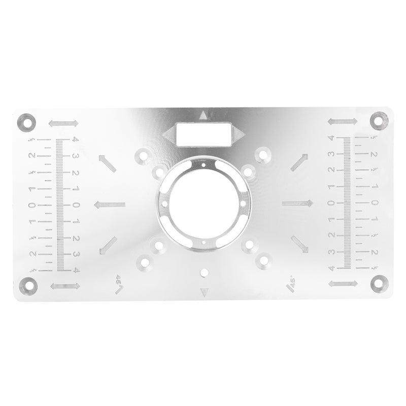 Multifunctional Router Table Insert Plate multicolour 28 x 1.5 x 18.5cm