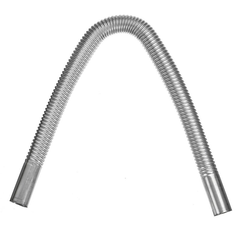 Air Diesel Heater Silencer Muffler Set Kit Silver 30 x 8 x 10cm