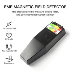 Generic K2 Electromagnetic Field Gauss Meter Radiation Detector Black 15 x 5 x 8cm  - Image 2
