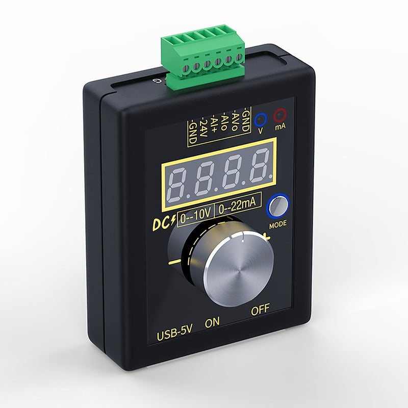 مولد تيار بجهد صغير محمول باليد، طراز SG-002 أسود 9 x 3.8 x 7سم