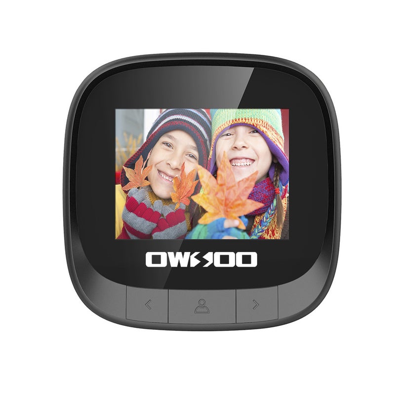 2.4" TFT Digital Peephole Viewer Doorbell Camera Black 12.3 x 10.7 x 7.4cm - Image 2