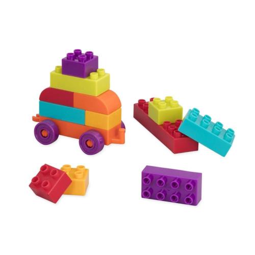BATTAT BT2539Z 54-Piece Locbloc Wagon Building Toy 8+ Years - Image 2