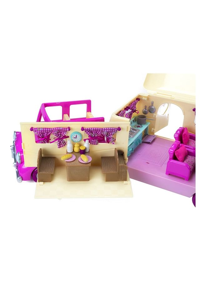 Li'L WOODZEEZ 40-Piece Happy Camper Playset 13.5x6.73 x13.5inch  - Image 3