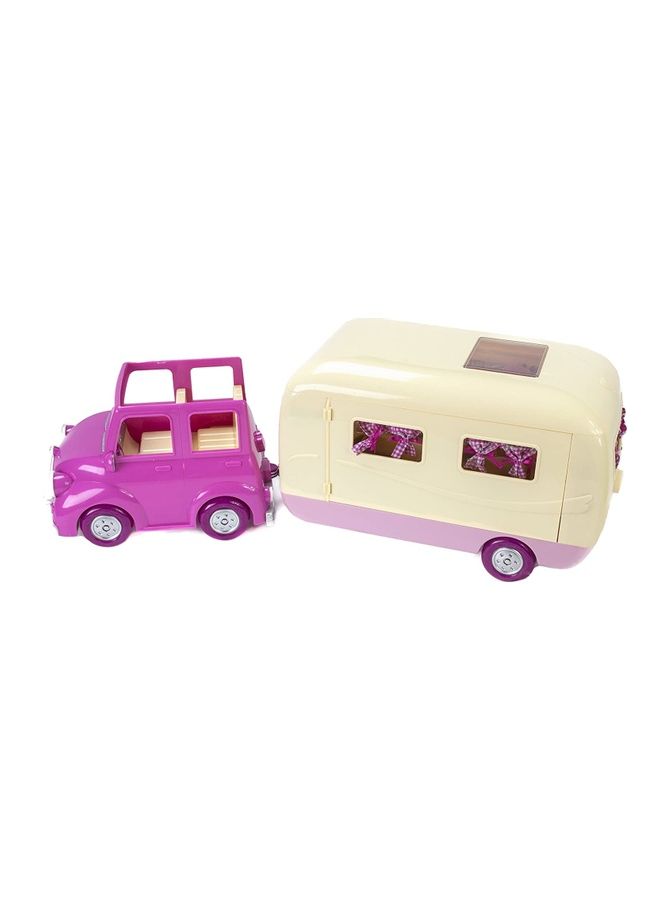Li'L WOODZEEZ 40-Piece Happy Camper Playset 13.5x6.73 x13.5inch  - Image 2