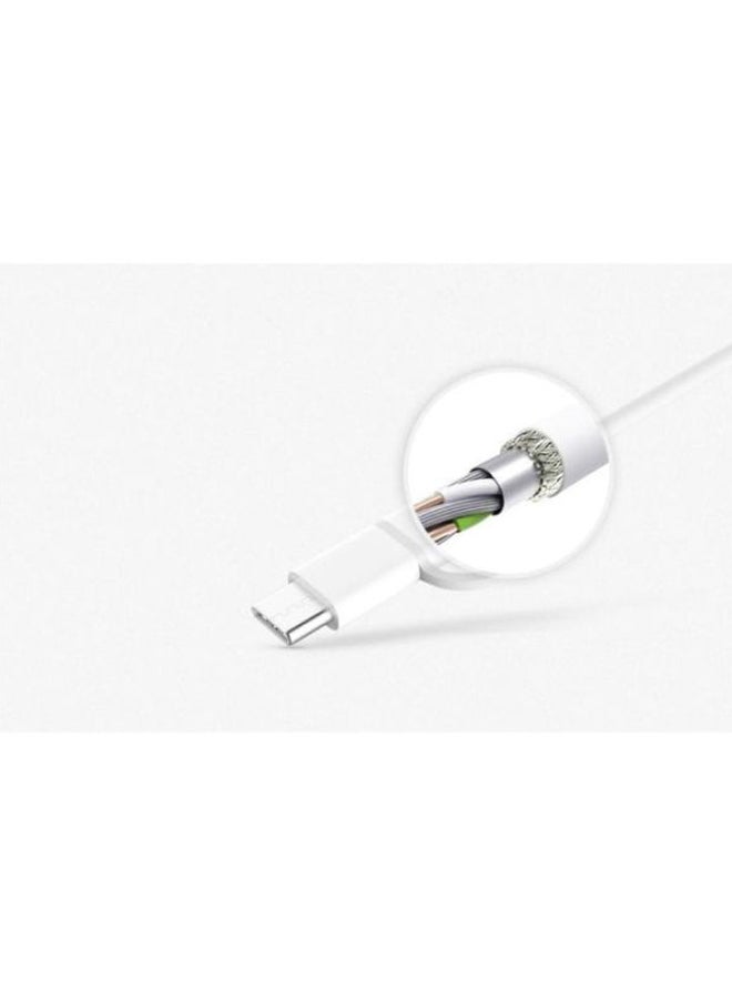 شاومي كابل 2 في 1 مايكرو USB إلى Type-C أبيض - Image 4