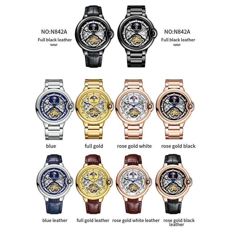 ساعة يد ميكانيكية رسمية للرجال للأولاد - Image 4