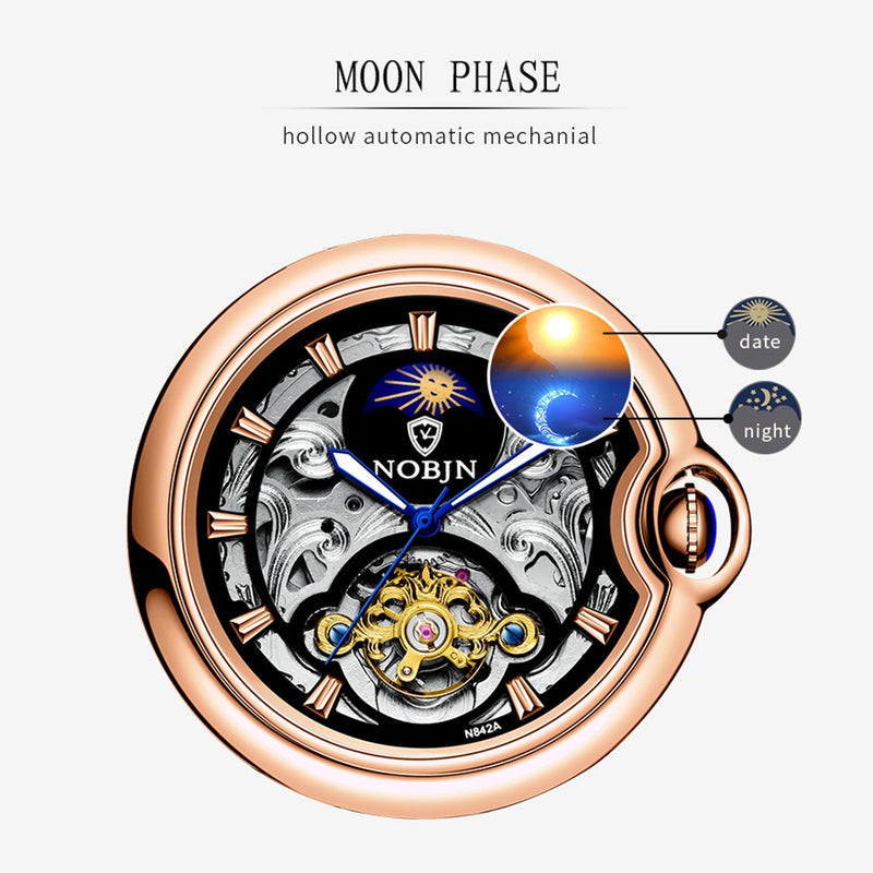 ساعة يد ميكانيكية رسمية للرجال للأولاد - Image 5