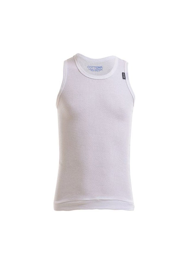 COTTONIL - 3-Piece Cotton Undershirt Set White - Image 1