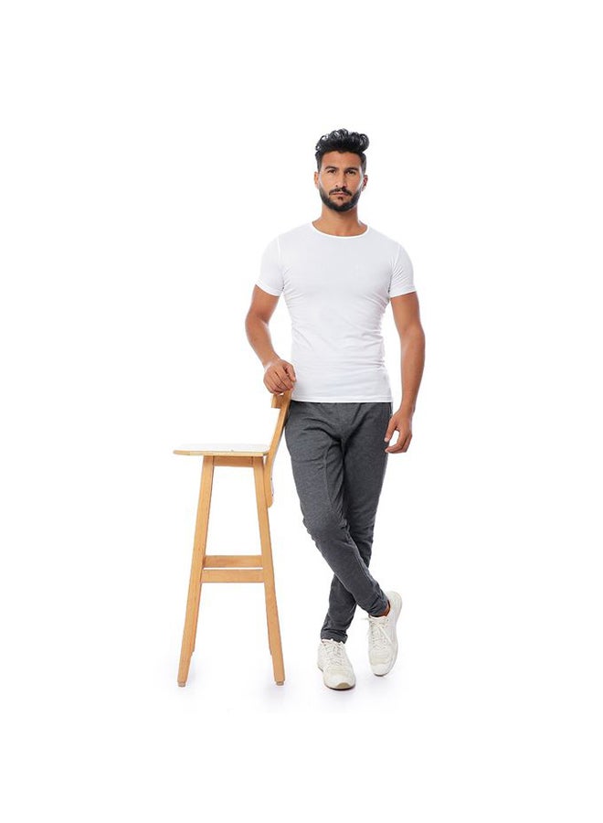 COTTONIL - 3-Piece Cotton Short Sleeves Undershirt Set Multicolour - Image 1