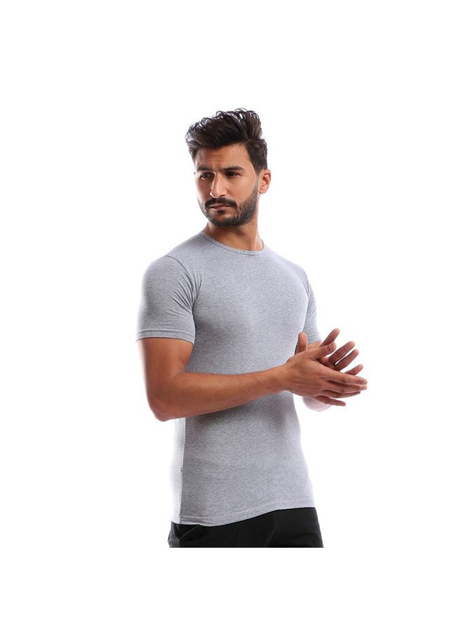 COTTONIL - 3-Piece Cotton Short Sleeves Undershirt Set Multicolour - Image 1