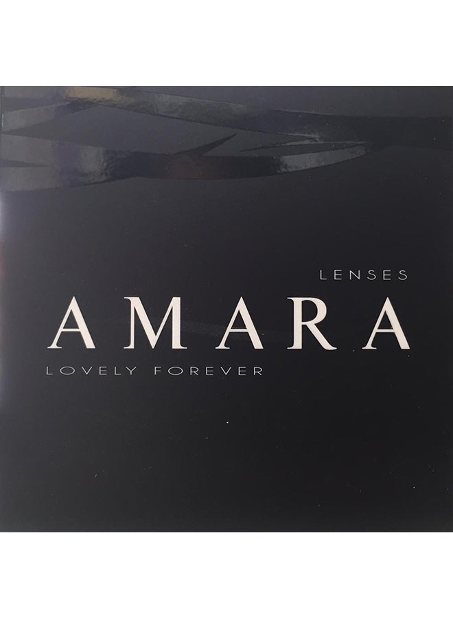 Amara Women's Dark Sepia Monthly Disposable Contact Lenses - Image 3