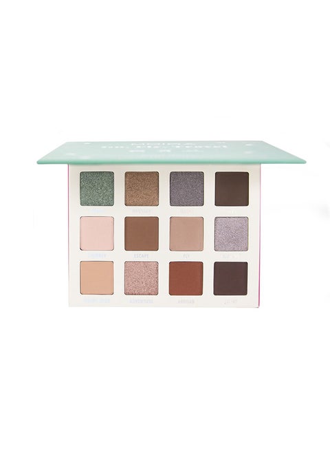 Go Fly Travel Eyeshadow Palette Multicolour