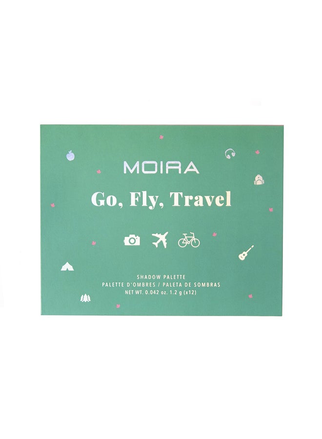 Go Fly Travel Eyeshadow Palette Multicolour