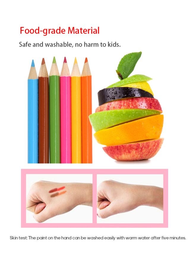 H&B - 208-Piece Drawing Set Multicolour - Image 1