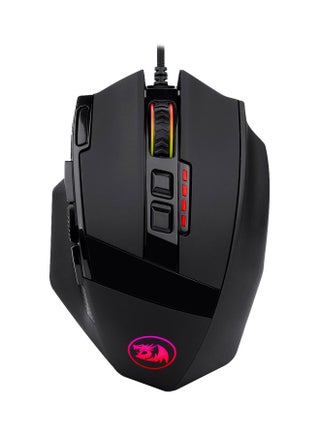 Wired PC Gaming M801 LED RGB BacklitmmO 9 Programmable Button Mouse with Macro Recording Side Buttons - v1603394510/N39323147A_1
