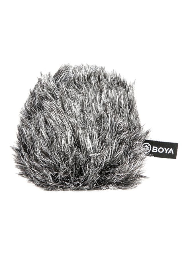 BOYA Super-Cardioid Condenser Shotgun Microphone BY-MM1+ Black/Red/Grey - Image 3