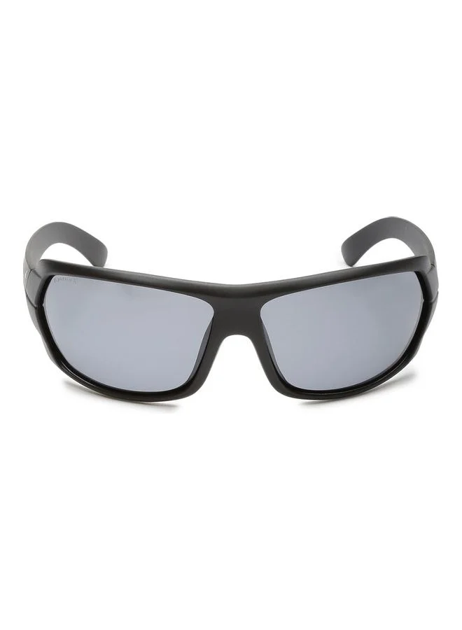 فاستراك نظارات شمسية رجالية سوداء ملفوفة