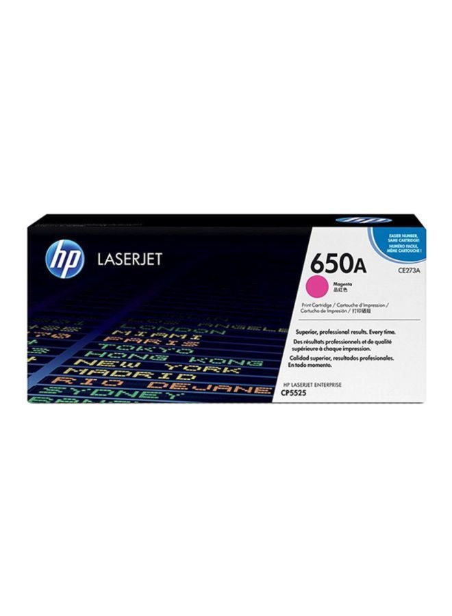 650A LaserJet Toner Cartridge Magenta