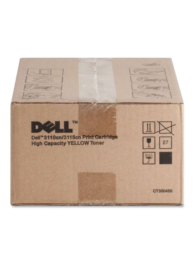 DELL 3110cn Toner Cartridge Yellow  - Image 3